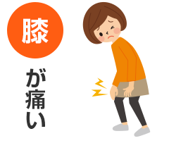 膝が痛い